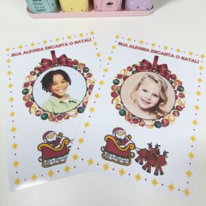 Lembrança Personalizável :Sua Alegria encanta o Natal!