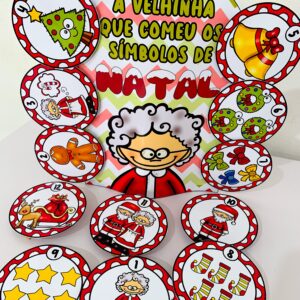 A velhinha que comeu os símbolos de Natal
História na Luva