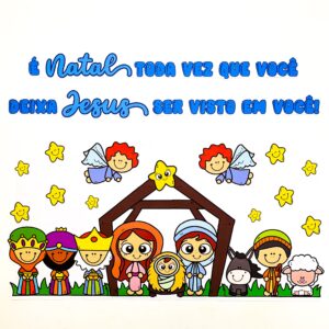 Painel Natal Cristão