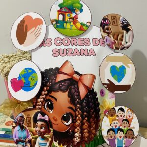 Kit As Cores de Suzana
Para trabalhar Consciência Negra