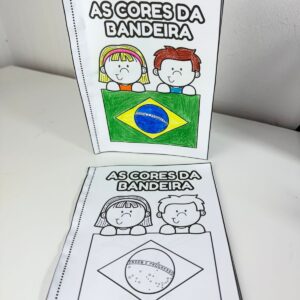 Livrinho As cores da nossa Bandeira