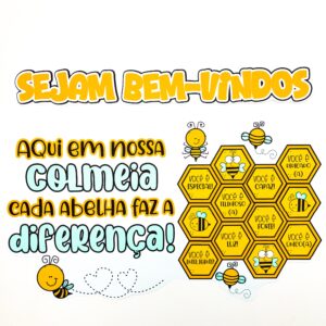 Painel Bem-vindos Equipe!