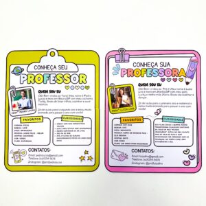 Conheça seu(a) Professor (a)