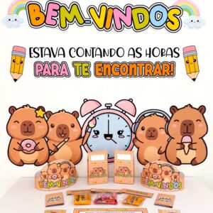 Kit Volta às Aulas Capivara