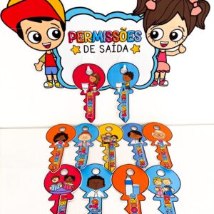 Perrmissões para saída de sala.