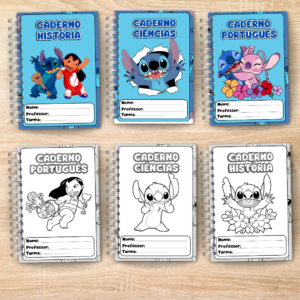 Capas para caderno Stitch