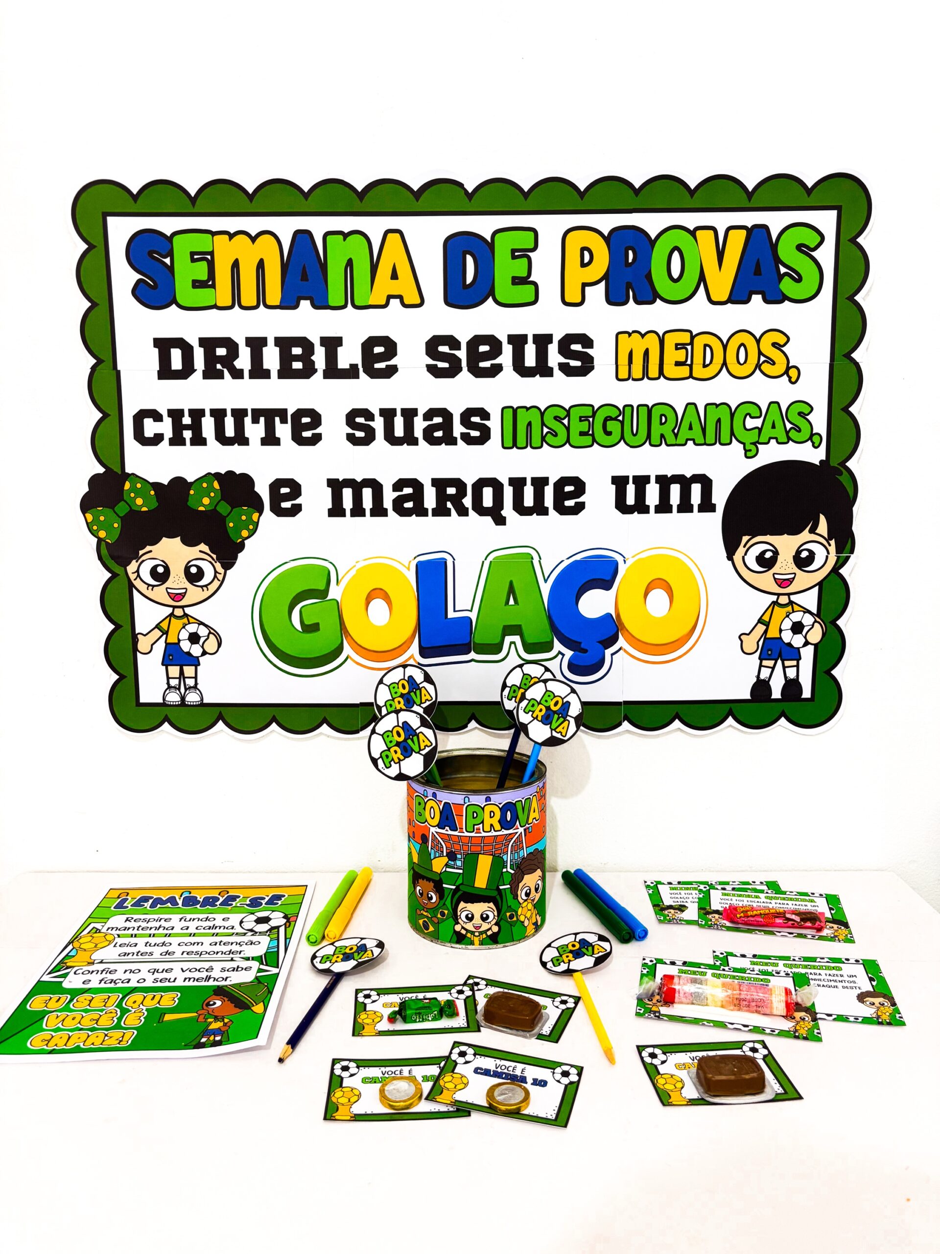 Kit Semana de Provas Futebol