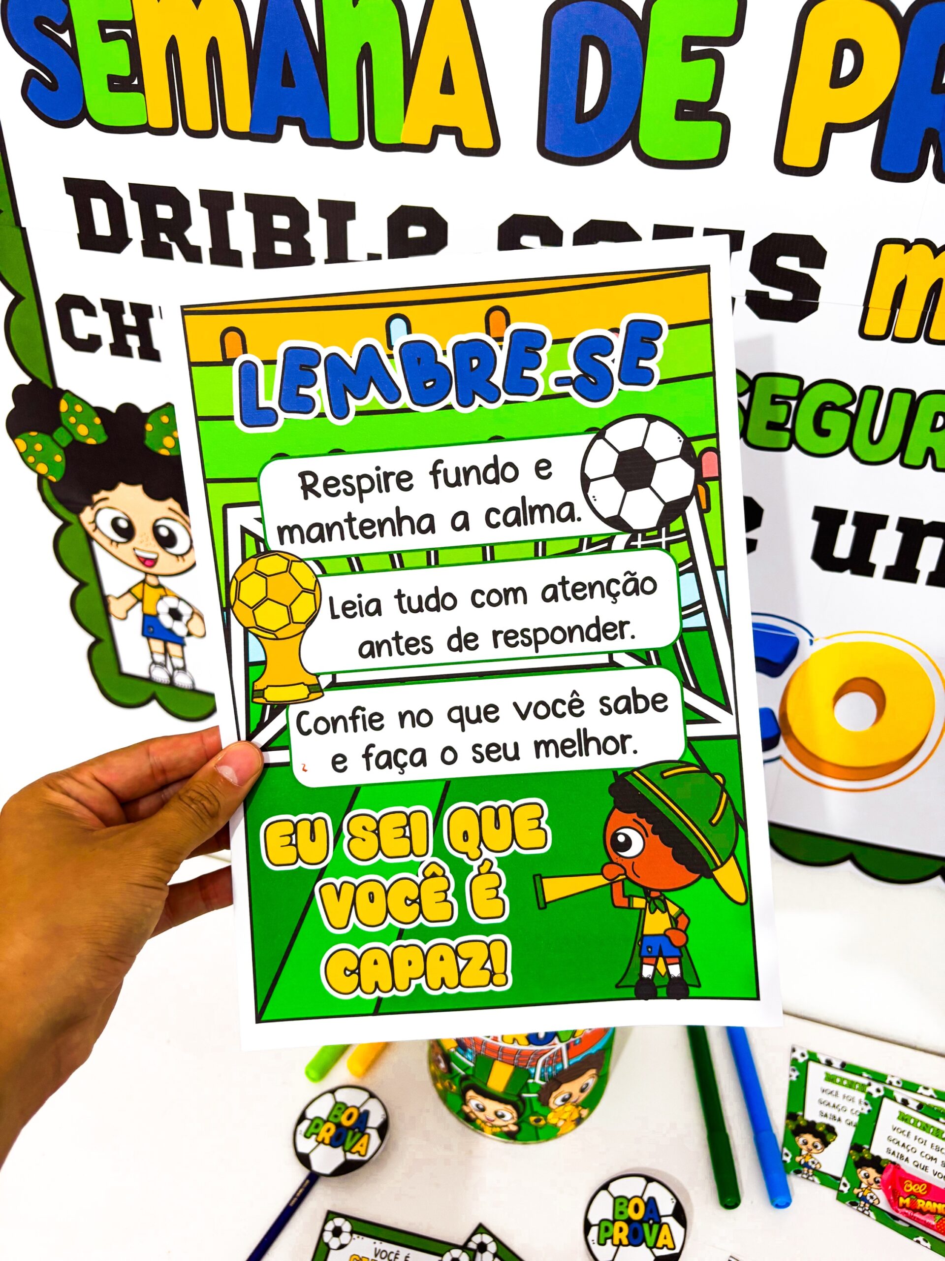 Kit Semana de Provas Futebol - Imagem 4