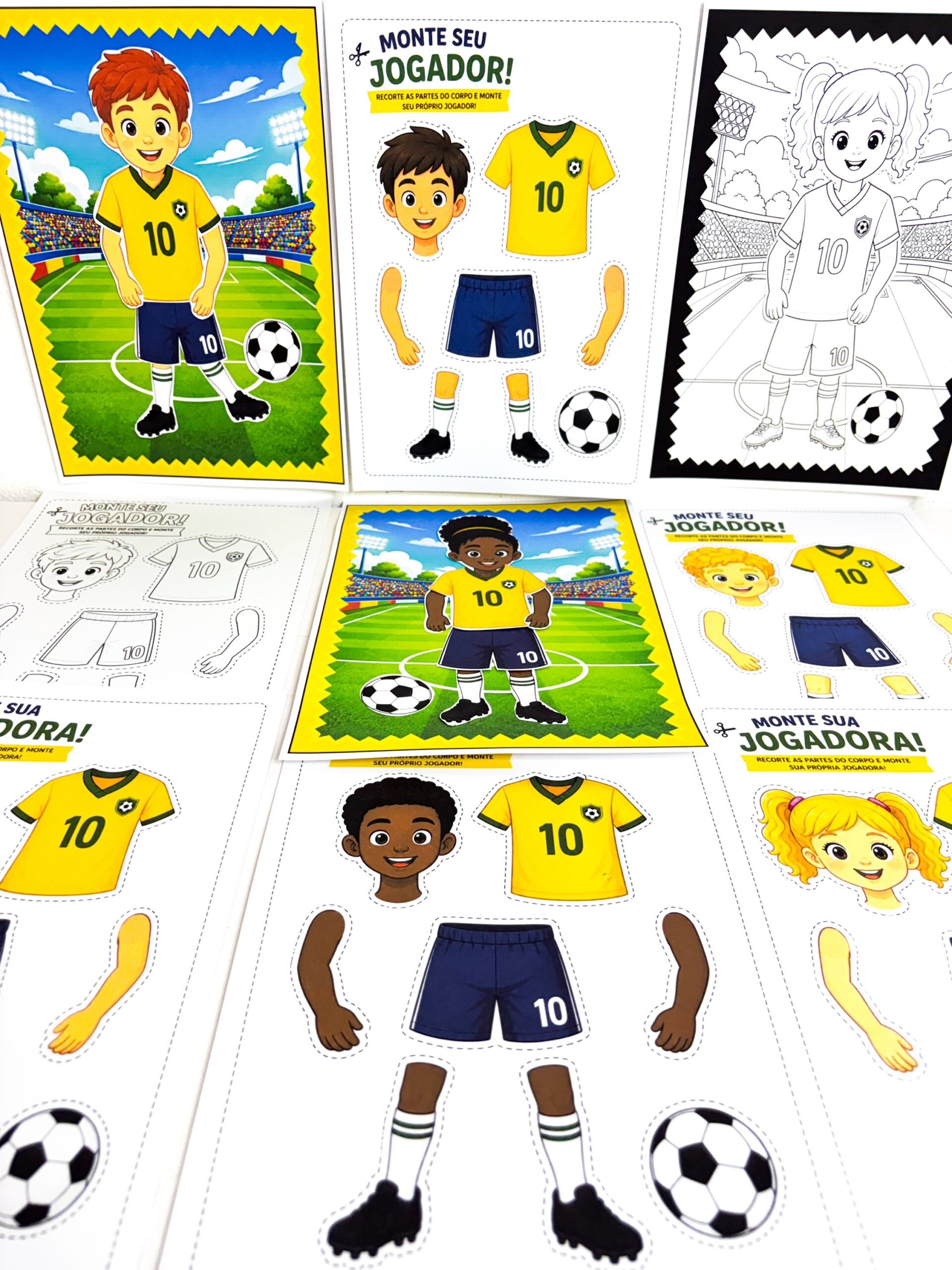 Kit Monte seus jogadores - Imagem 5