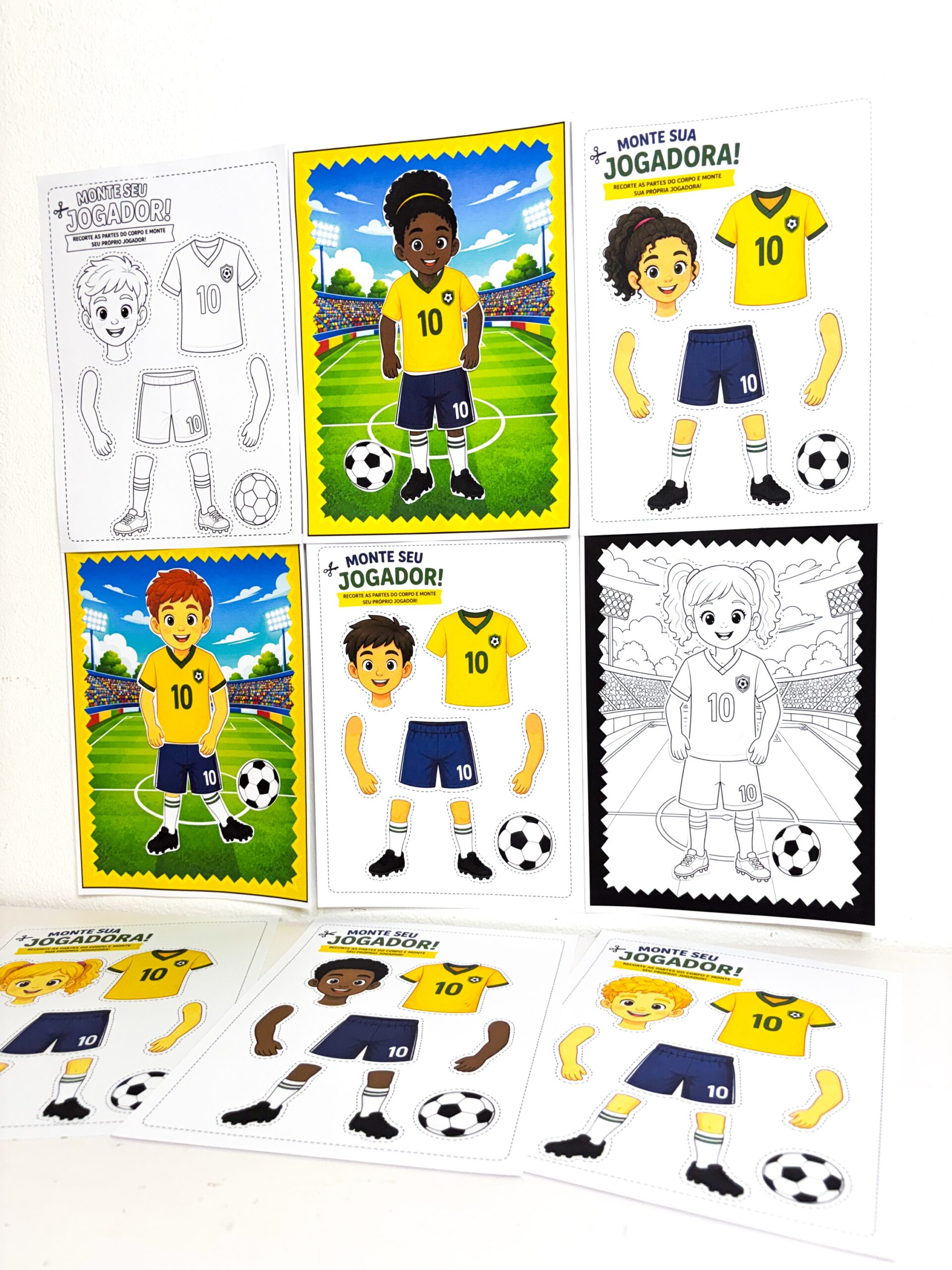 Kit Monte seus jogadores - Imagem 4
