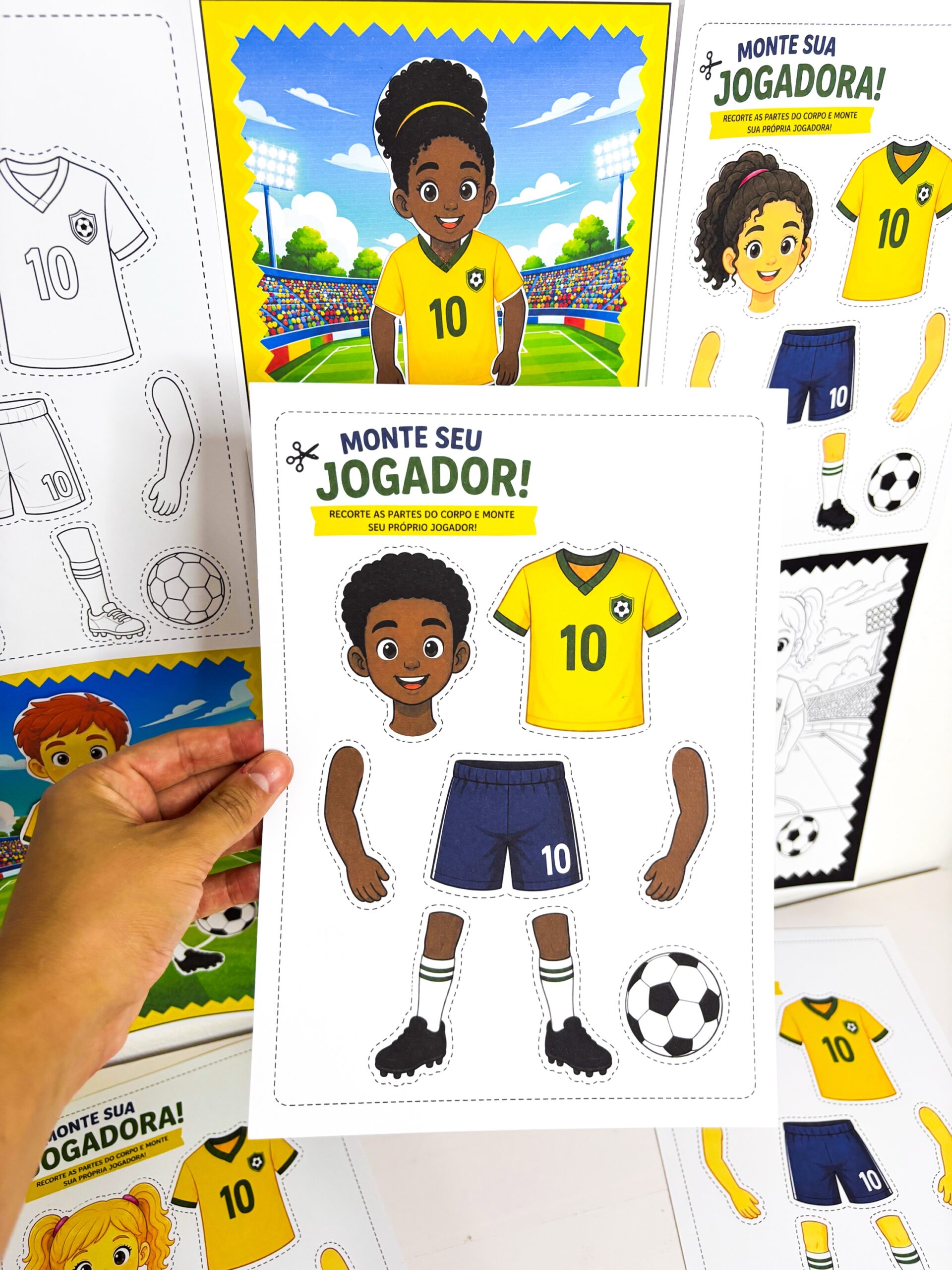 Kit Monte seus jogadores - Imagem 2
