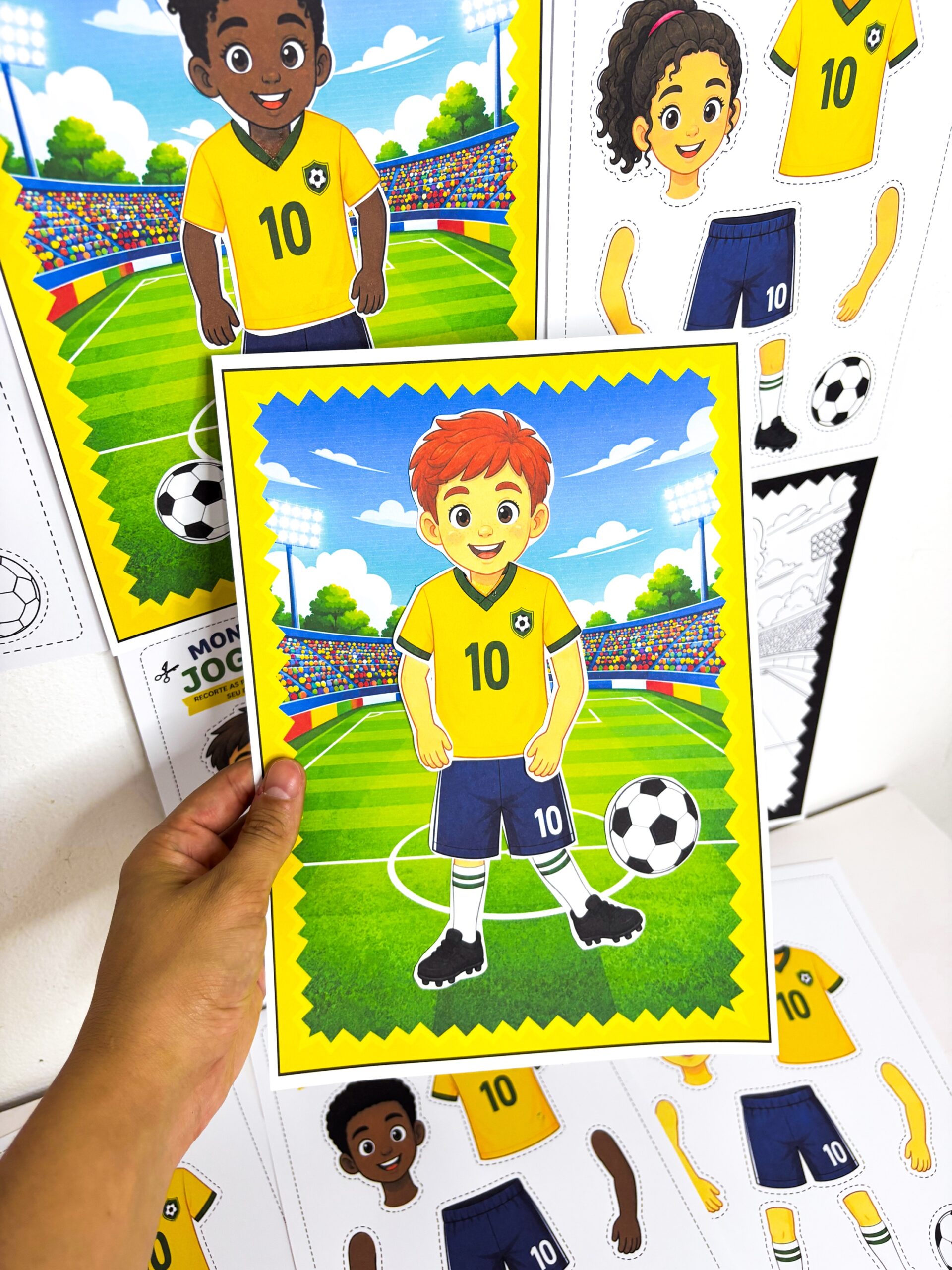 Kit Monte seus jogadores - Imagem 3