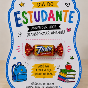 Cartão Dia do Estudante