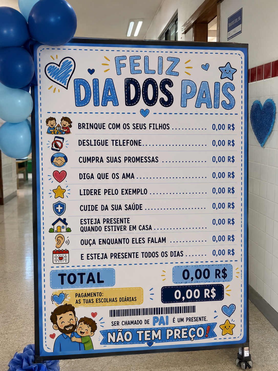 Painel Ser Pai não tem Preço
