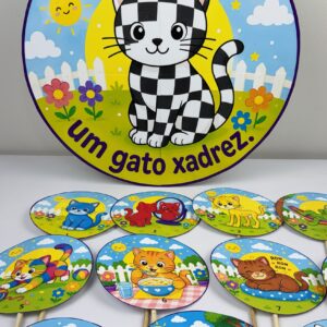Sacola de História: O gato xadrez