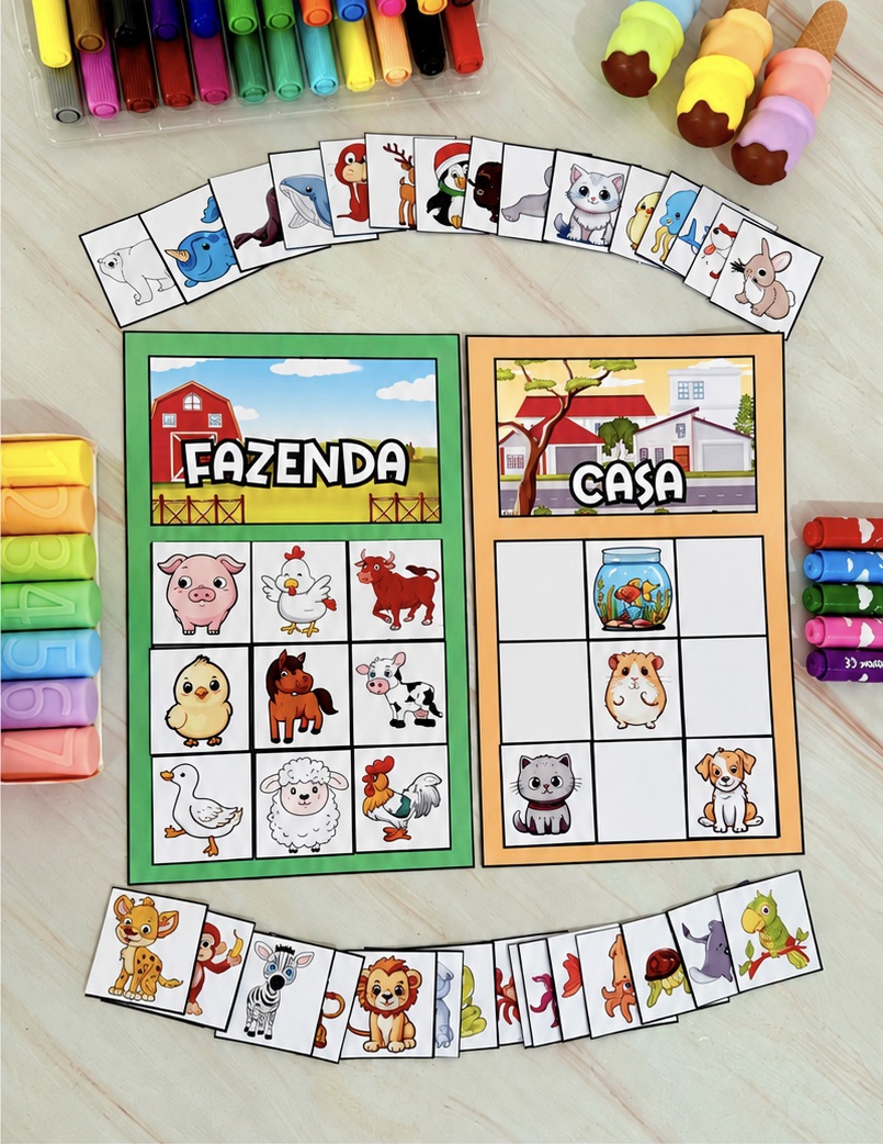 Casinha dos animais