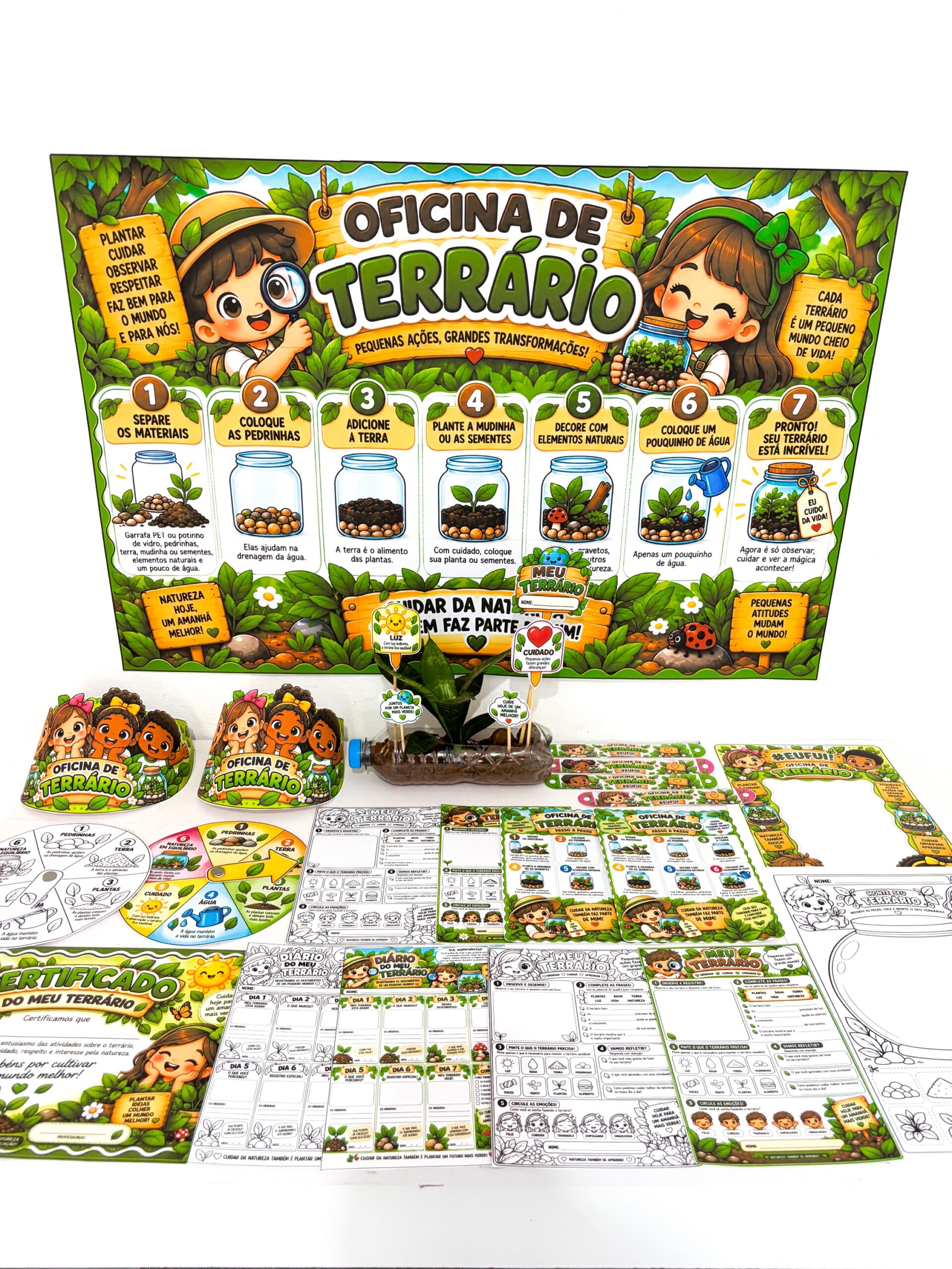 Kit Oficina de Terrário - Imagem 9