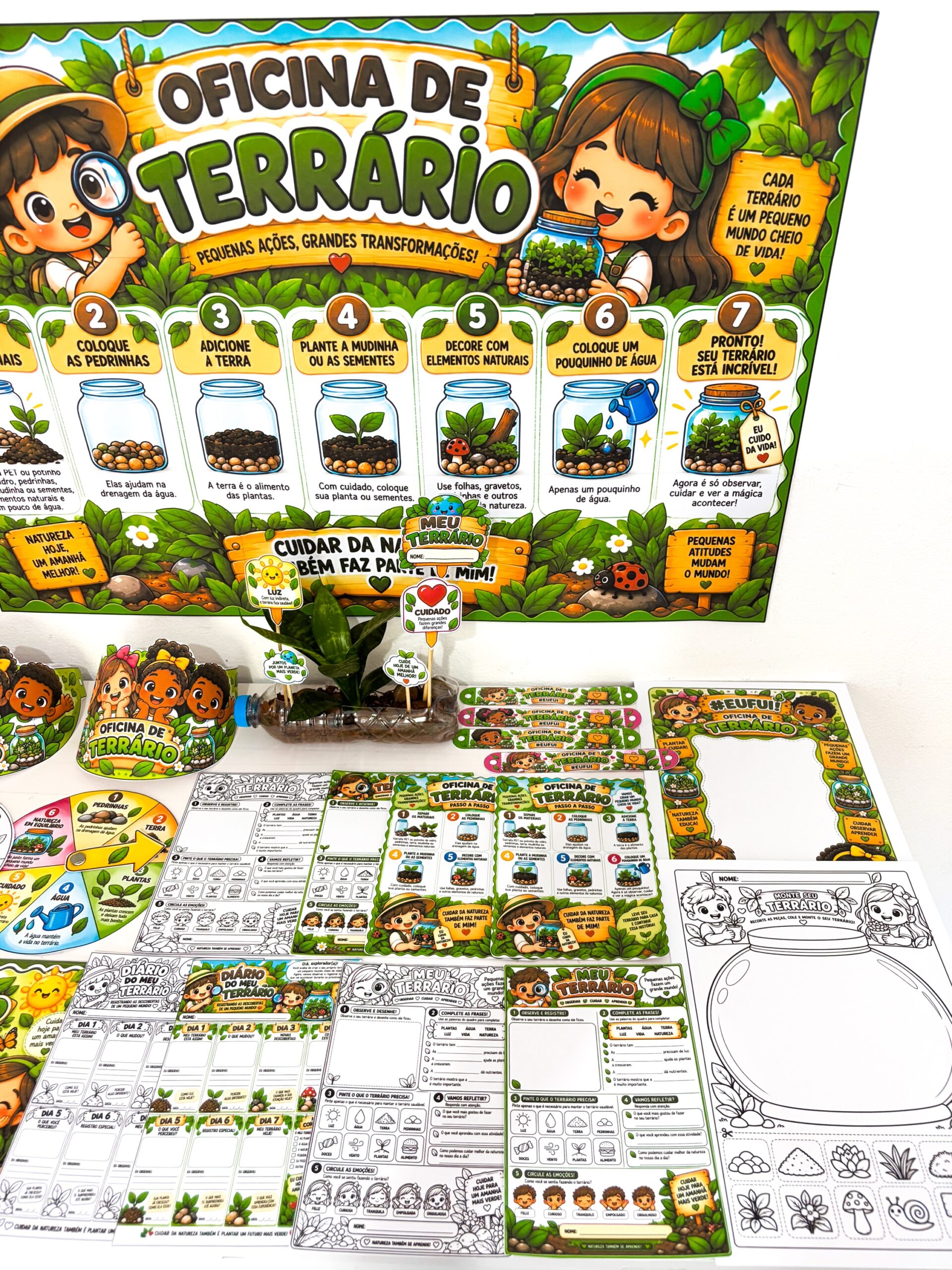 Kit Oficina de Terrário - Imagem 7