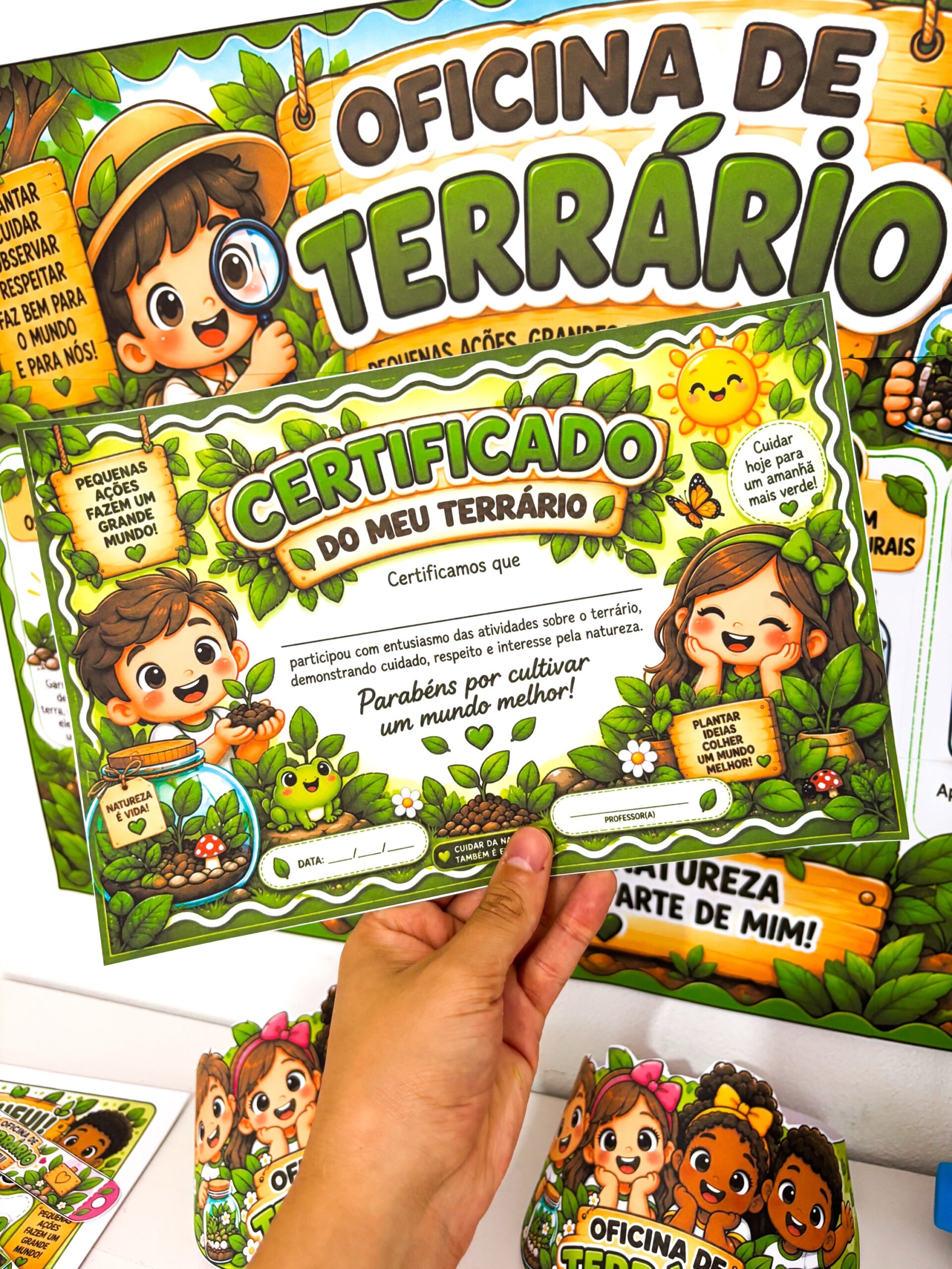 Kit Oficina de Terrário - Imagem 2
