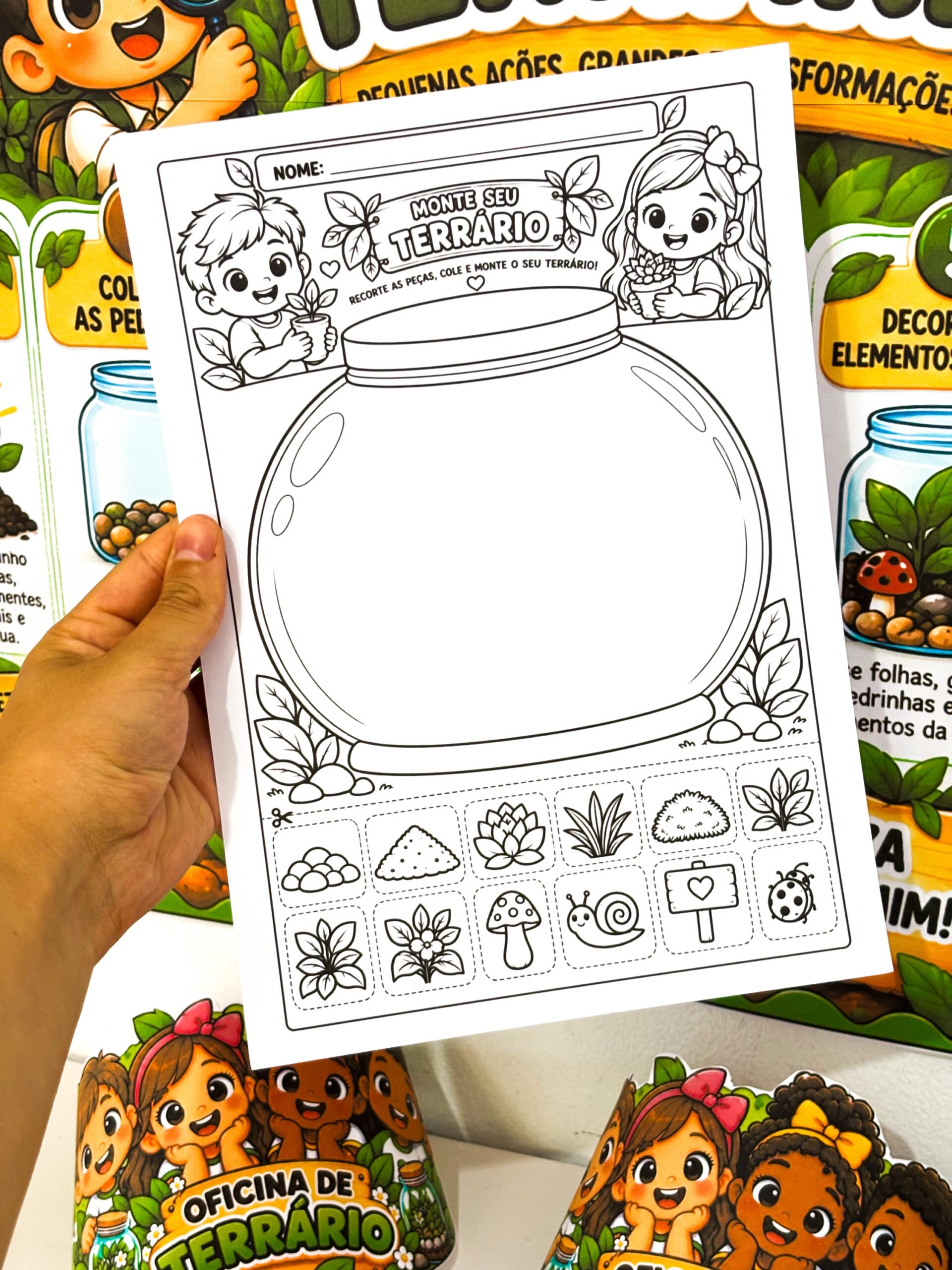 Kit Oficina de Terrário - Imagem 4
