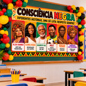 Painel Consciência Negra Personalidades